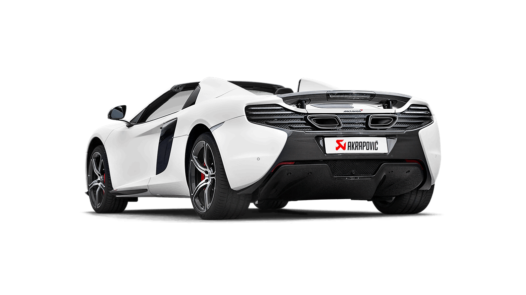 AKRAPOVIC S-MC/TI/2 Вихлопна система Slip-On Line (Titanium) MCLAREN 650S / 650S SPIDER 2014-2019 Photo-3 