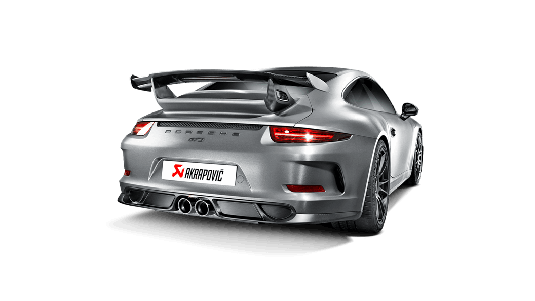 AKRAPOVIC MTP-PO997GT3H/1 Вихлопна система Slip-On Line (титан) для PORSCHE 911 GT3 / GT3RS (991 / 997 / 997 FL) 2006-2017 Photo-1 