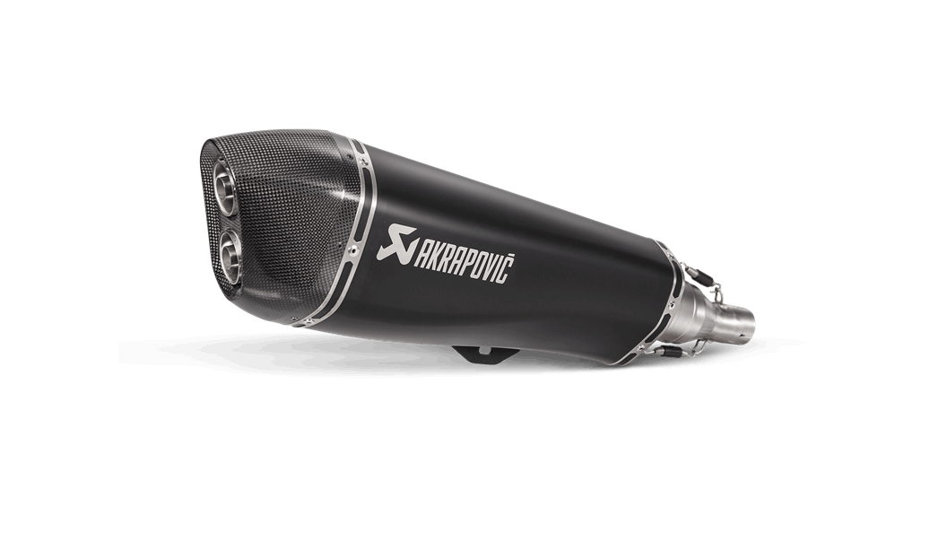 AKRAPOVIC S-PI5SO1-HRAASSBL Глушник Slip-On Line (SS) для Piaggio MP3 500/500 LT 2008-2019 Photo-0 