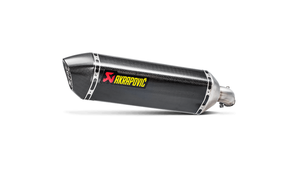 AKRAPOVIC S-S6SO9-HRC/1 Глушник Slip-On Line (Carbon) для Suzuki SV 650 2016-2019 рр. Photo-0 