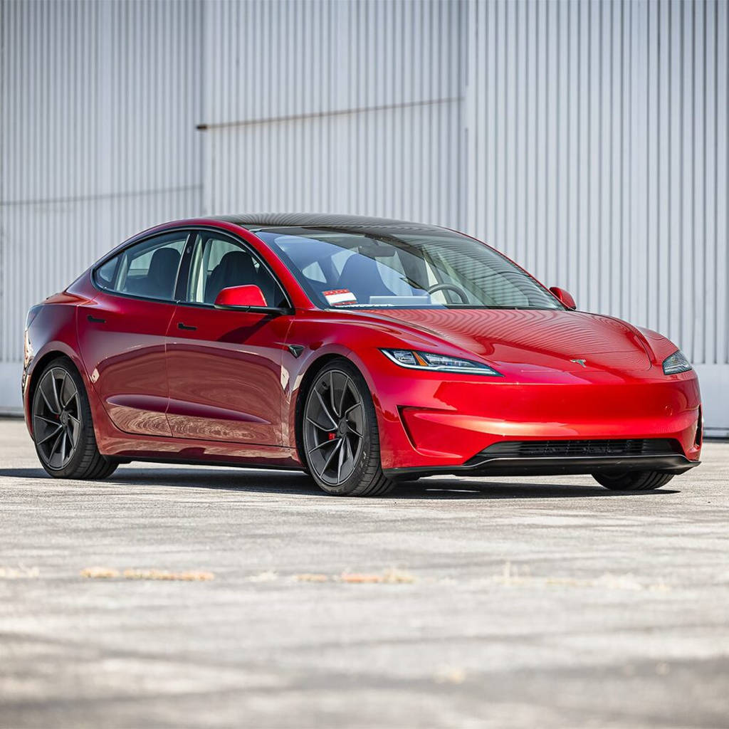 UNPLUGGED PERFORMANCE UP-M3-310-14.1 Двошвидкісний комплект занижених пружин для TESLA Model 3 Photo-9 