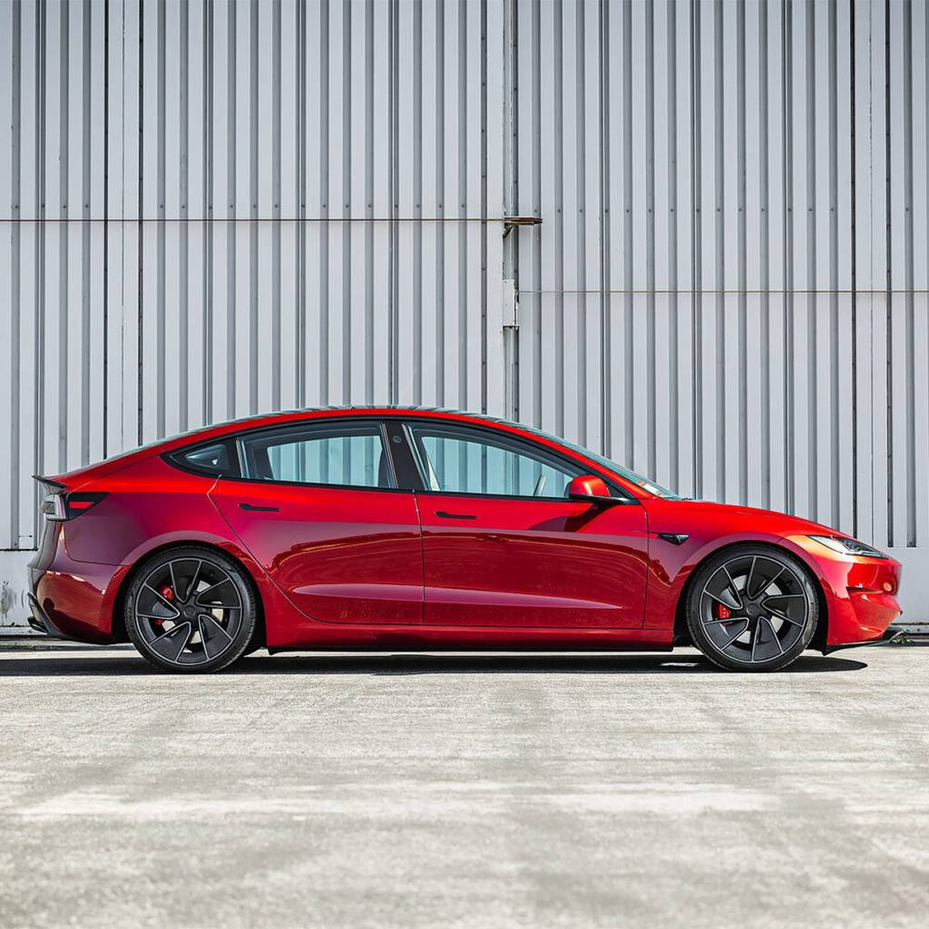 UNPLUGGED PERFORMANCE UP-M3-310-14.1 Двошвидкісний комплект занижених пружин для TESLA Model 3 Photo-12 