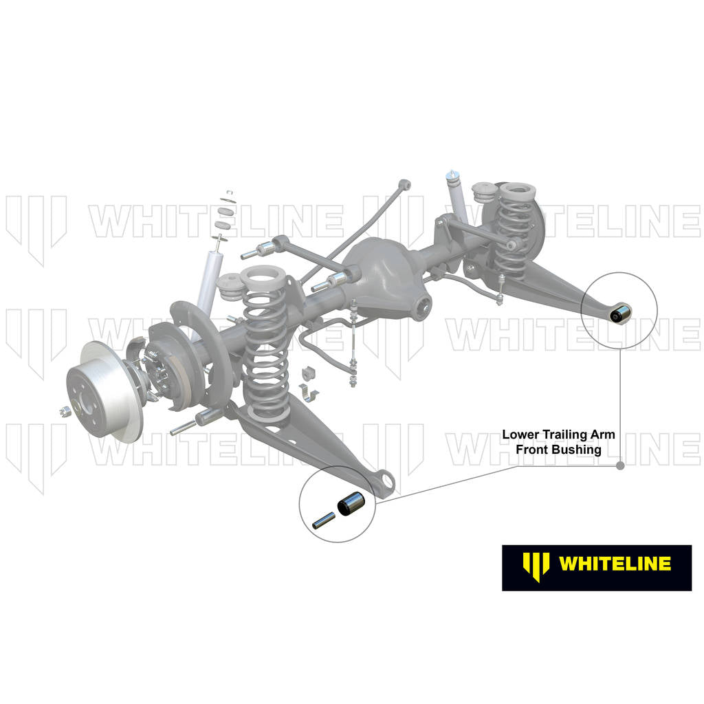 WHITELINE W61024 Комплект нижньої передньої втулки заднього поздовжнього важеля для Holden Commodore VB-VS/HSV Photo-1 