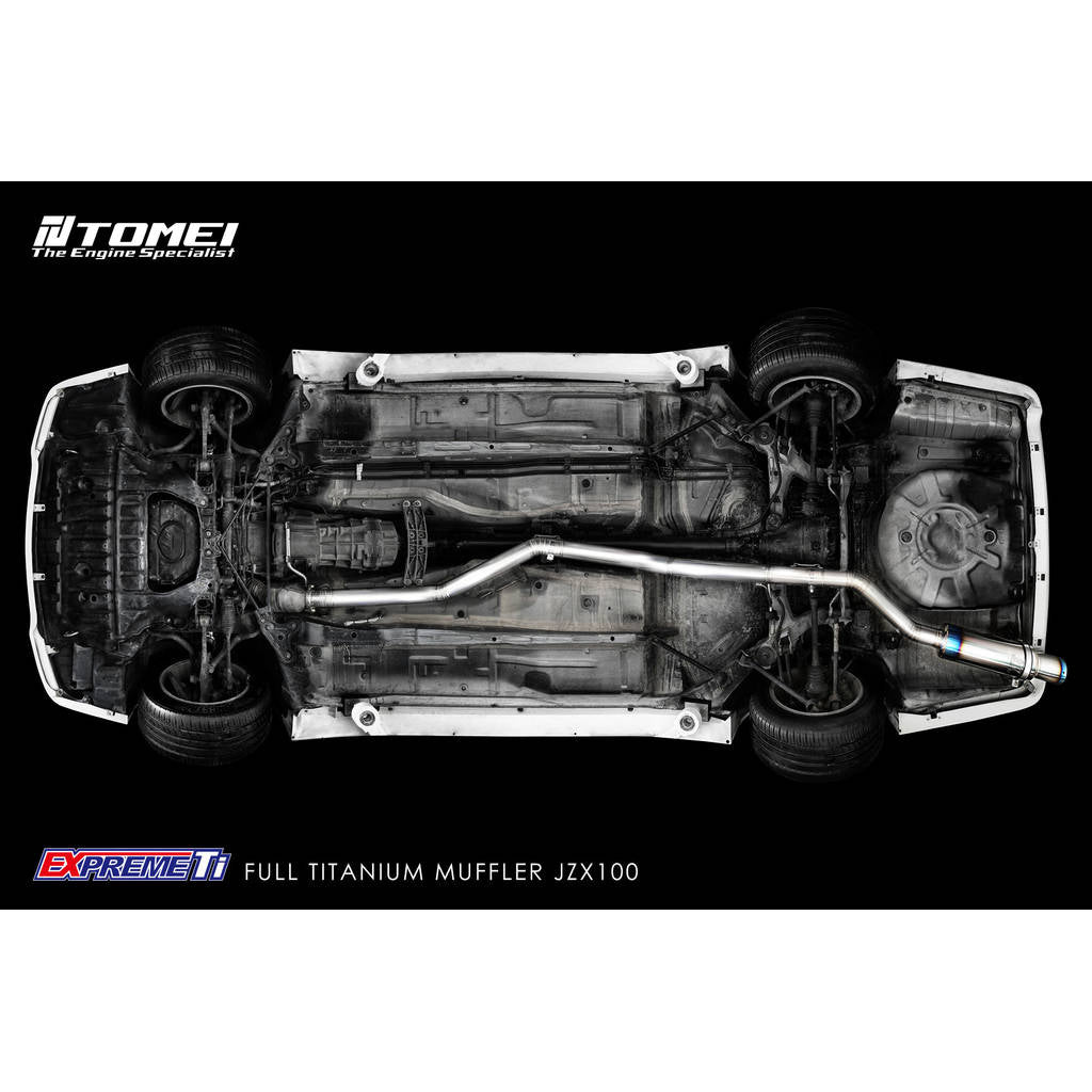 TOMEI TB6090-TY04A Тітанова вихлопна система EXPREME Ti JZX100 Photo-5 