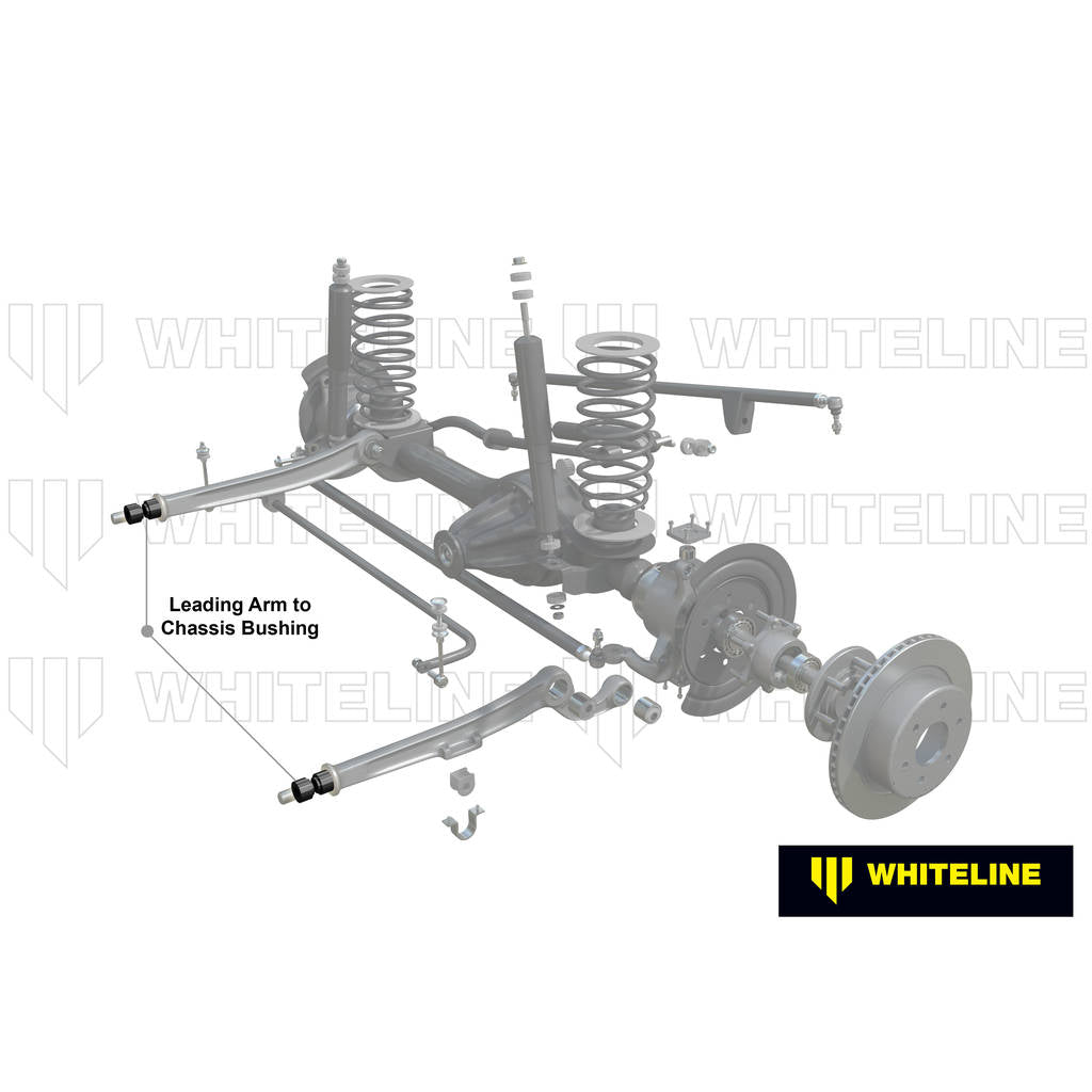 WHITELINE W81651 Комплект втулок переднього поздовжнього важеля до кузова для Land Rover Defender, Discovery/Range Rover Photo-1 