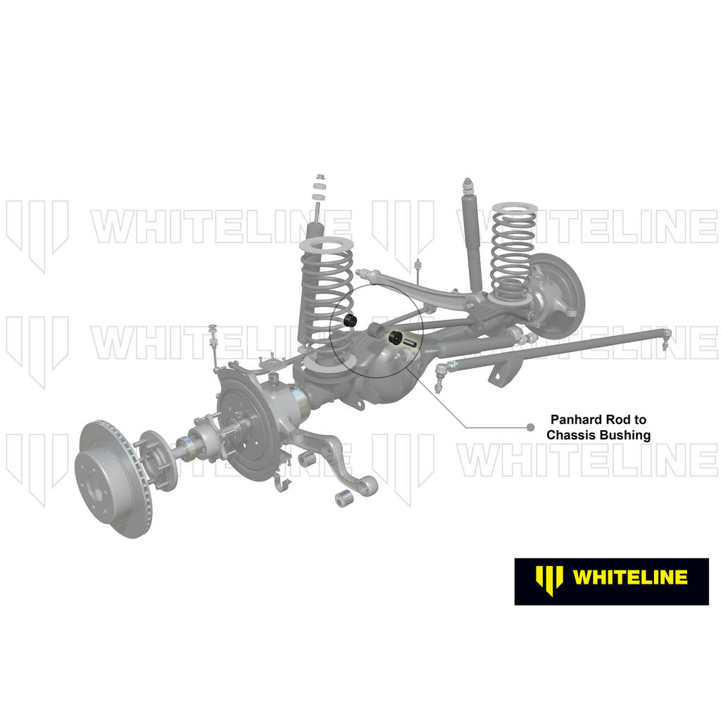 WHITELINE W83098 Комплект підшипника тяги Панара до кузова для Nissan Patrol GU Photo-1 