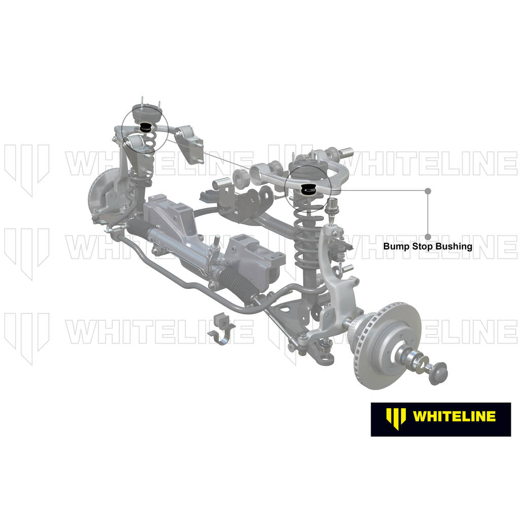 WHITELINE W92898 Комплект втулок переднього відбійника для Ford Falcon/Fairlane BA-BF Photo-1 