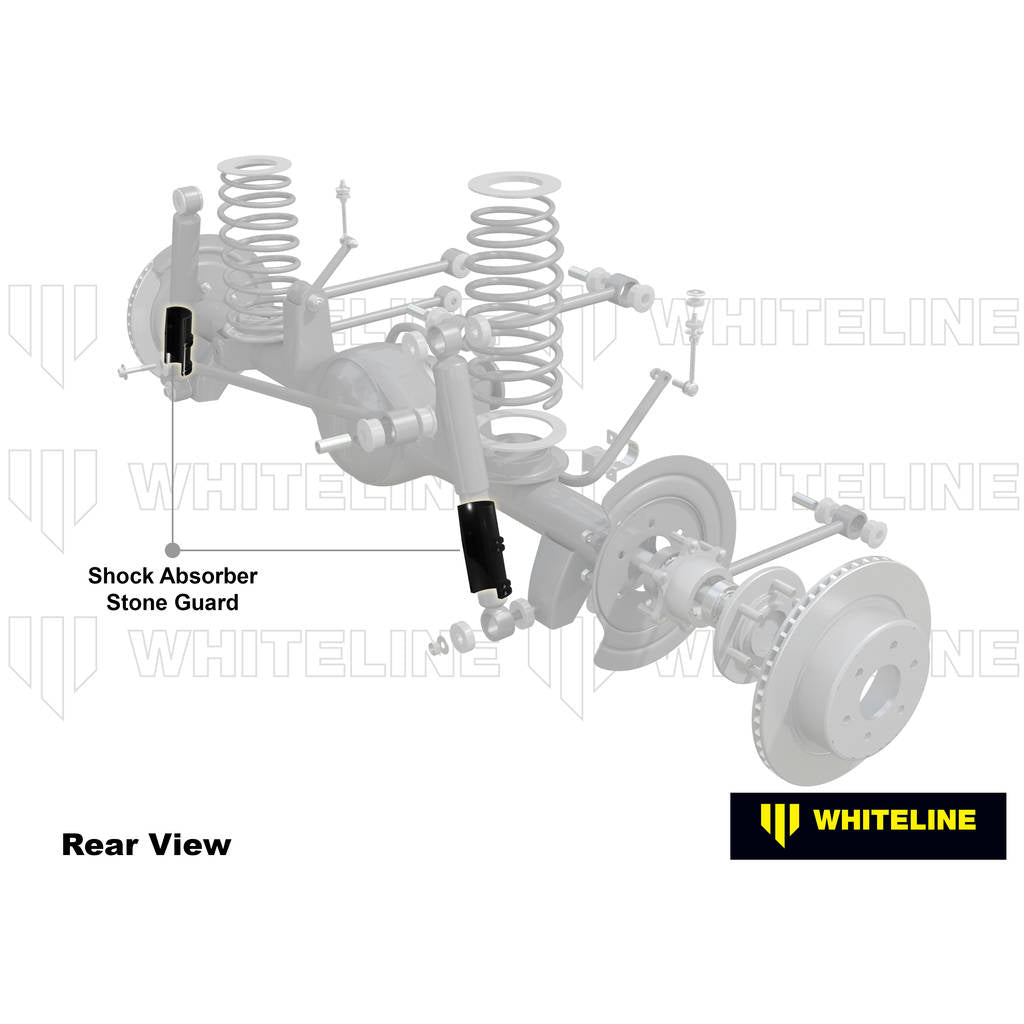 WHITELINE W93192 Універсальний комплект захисту амортизатора від каменів для All 4x4 Applications Photo-2 