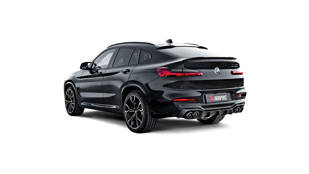 AKRAPOVIC S-BM/T/29H Вихлопна система Slip-On Line (титан) для BMW X4M (F98) / X3M (F97) OPF/GPF 2021-2024 Photo-2 