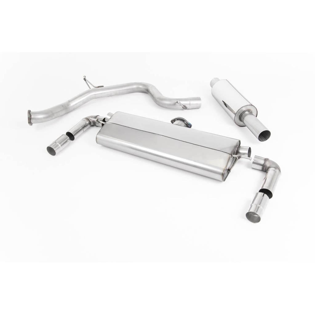 MILLTEK SSXSE215 Кат-бек 152x76mm Oval SEAT Leon Cupra 300 2.0 TSI Photo-0 