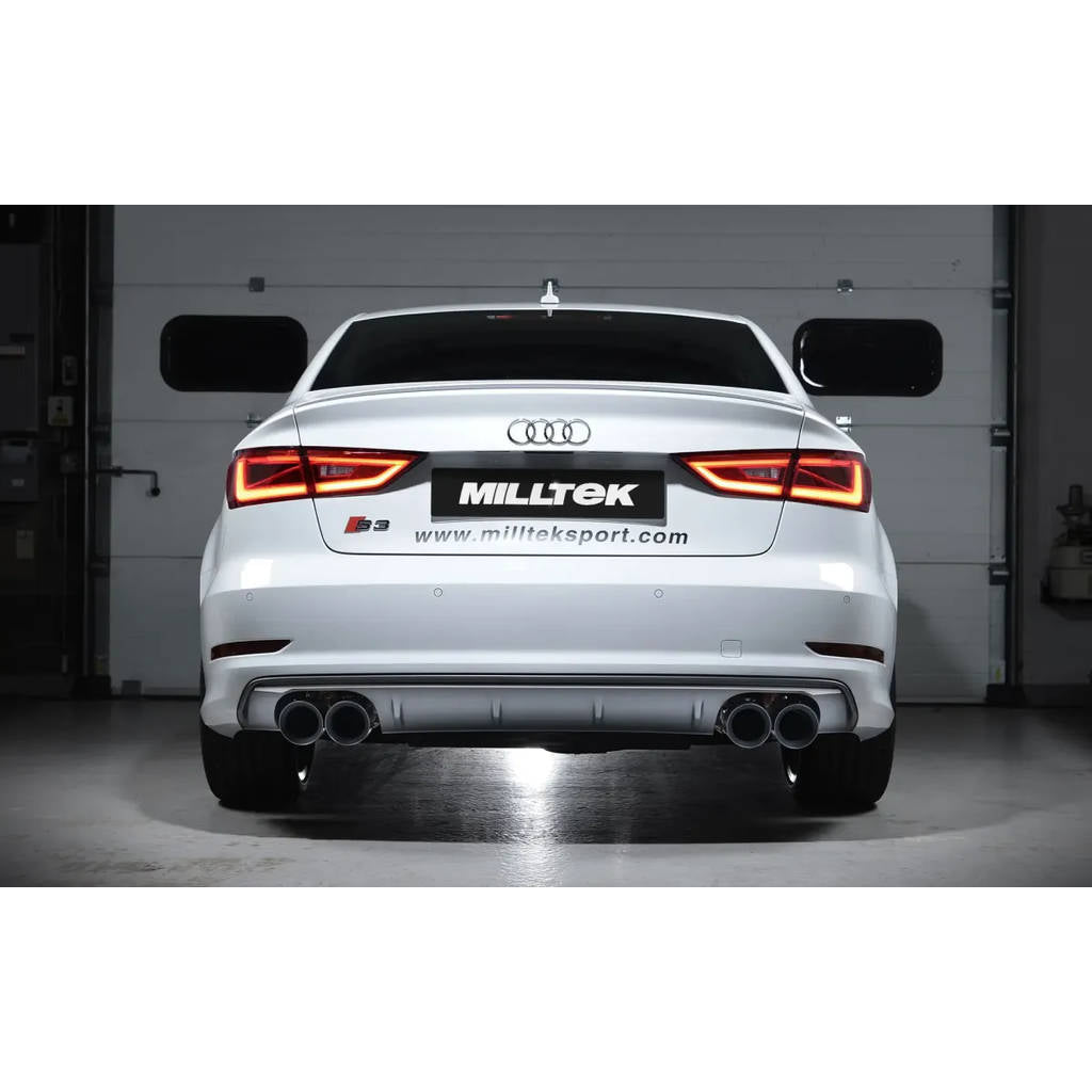 MILLTEK SSXAU786 Кат-бек Quad 100mm GT100 AUDI S3 2.0 TFSI quattro Saloon & Cabrio 8V. 2 Photo-3 