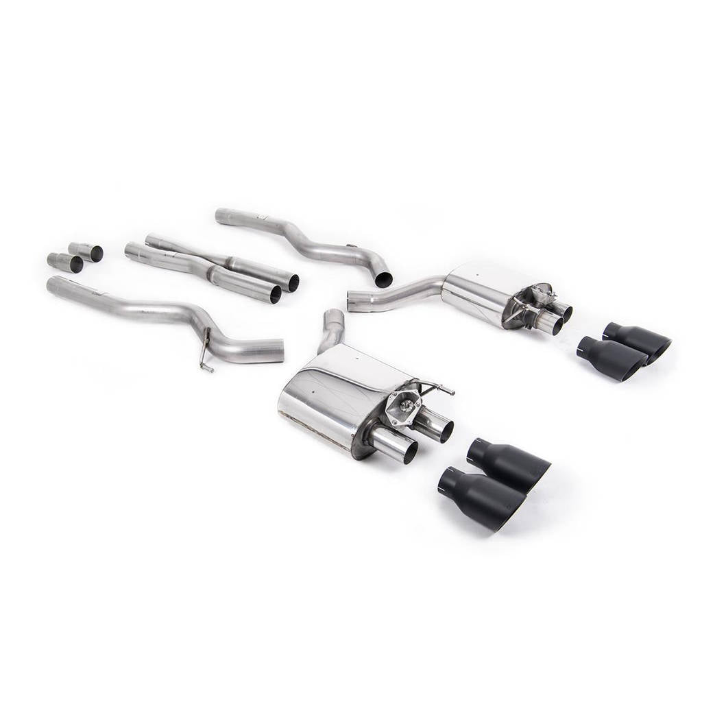 MILLTEK SSXFD283 Кат-бек Quad 100mm GT100 FORD Mustang 5.0 V8 GT Photo-0 
