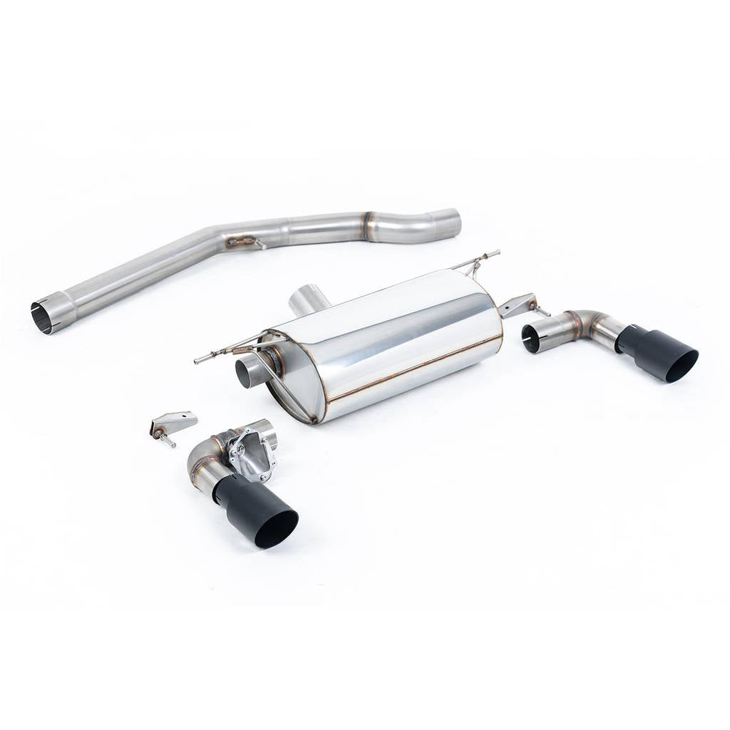 MILLTEK SSXBM1107 Кат-бек Twin 90mm GT90 BMW 1 Series M140i 3 & 5 Door Photo-0 