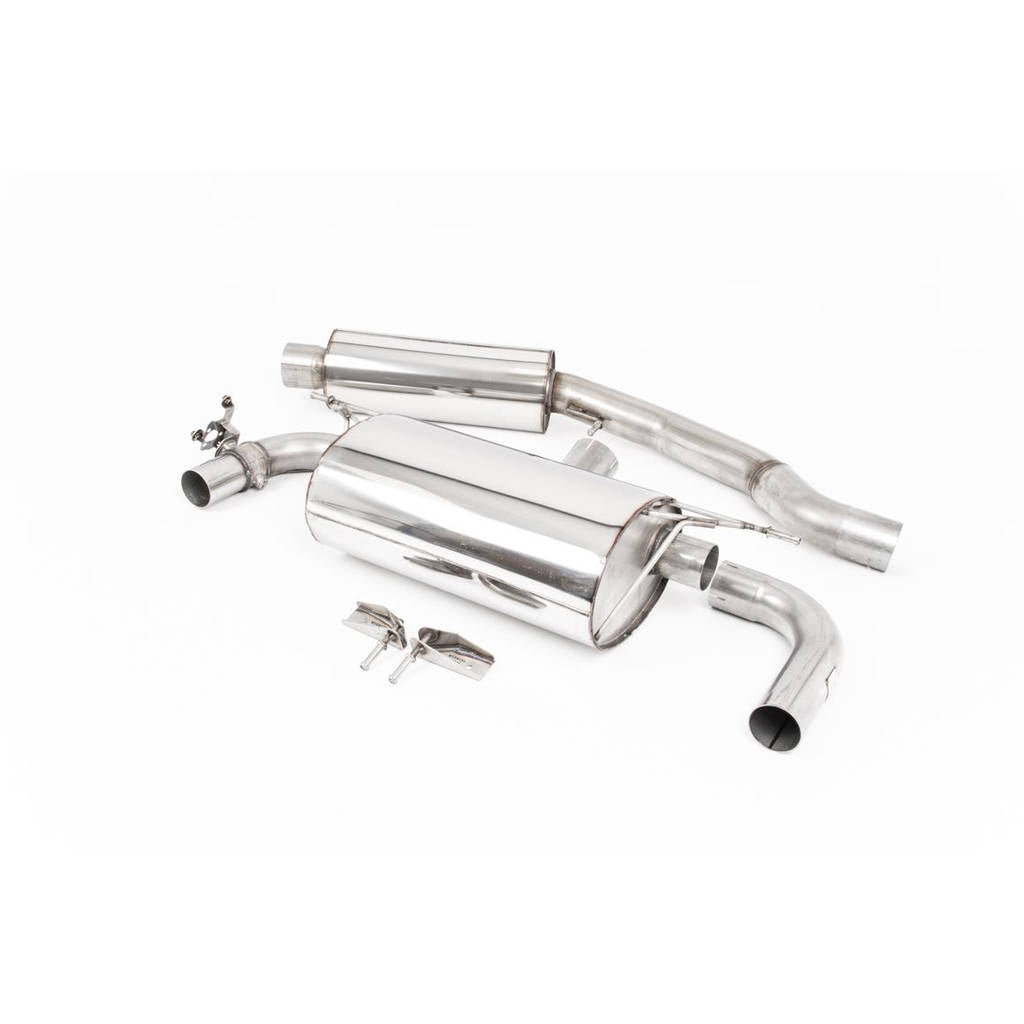 MILLTEK SSXBM1113 Кат-бек Twin 90mm GT90 BMW 1 Series M140i 3 & 5 Door Photo-0 
