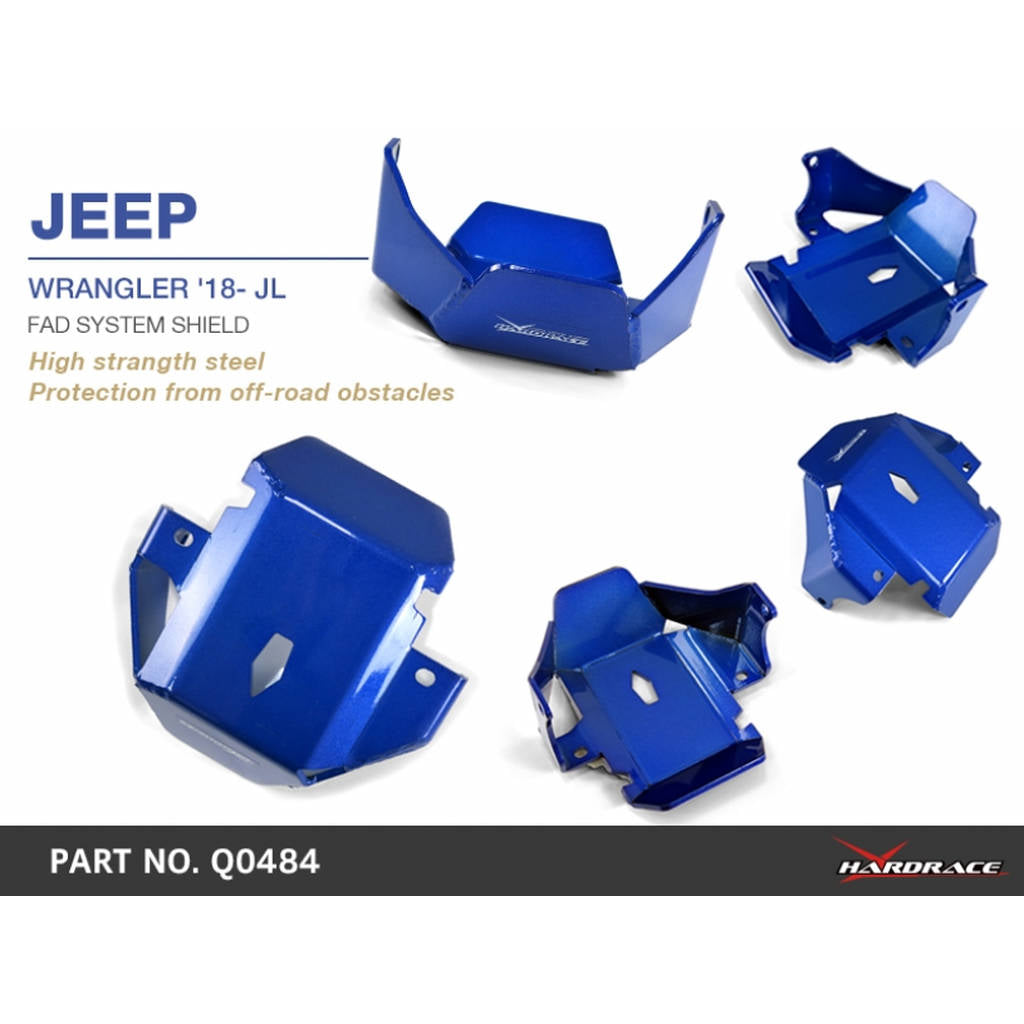 HARDRACE Q0484 Захист двигуна JEEP WRANGLER '18- Photo-1 