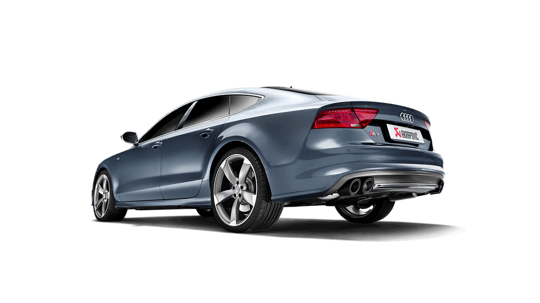 AKRAPOVIC S-AU/TI/6H Вихлопна система Evolution Line (Titanium) для AUDI S7 Sportback (C7) 2013-2017 Схвалення типу ECE Photo-2 