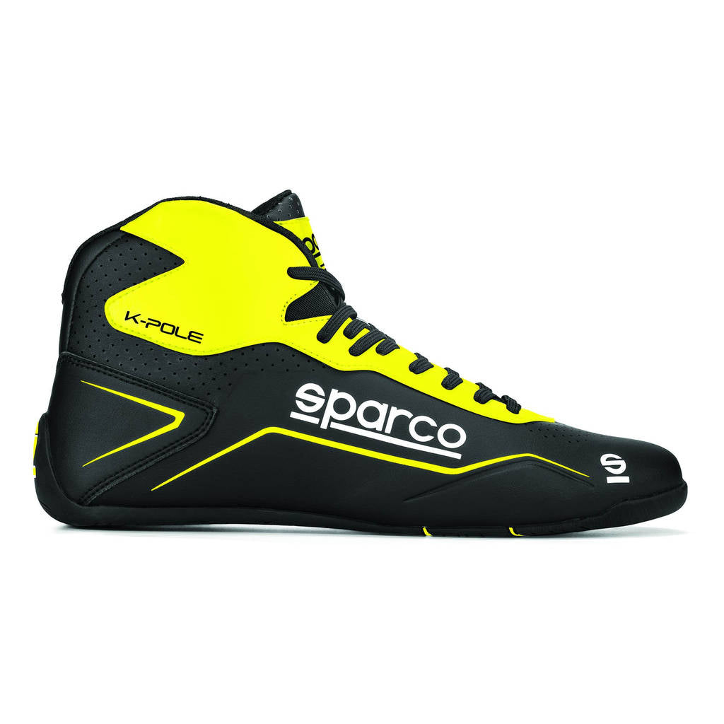 SPARCO 00126946NRGF Черевики для картингу K-POLE, чорний/жовтий, розмір 46 Photo-2 