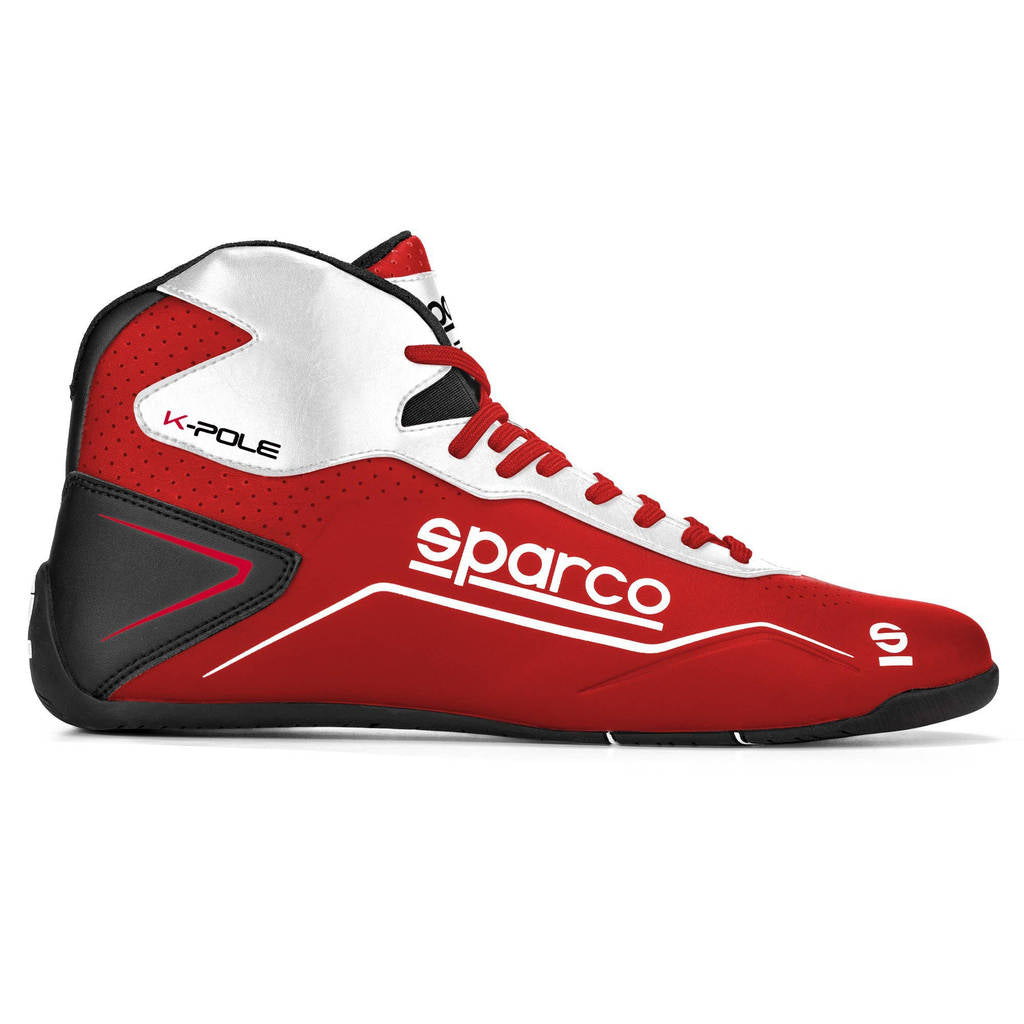 SPARCO 00126947RSBI Черевики для картингу K-POLE, червоний/білий, розмір 47 Photo-0 