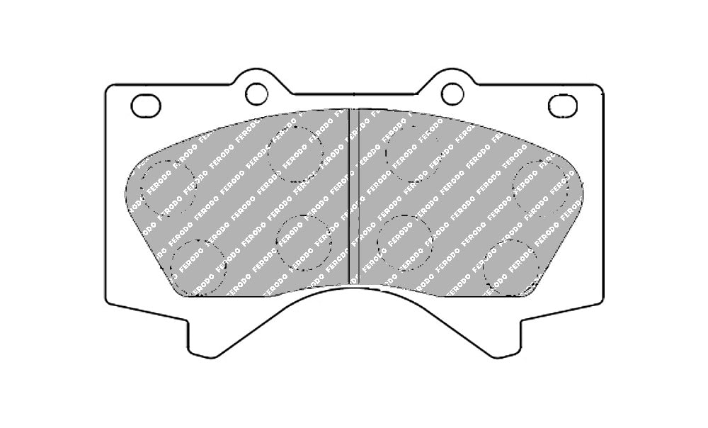 FERODO FDSE4229 Колодки перед для TOYOTA LC200/SEQUOIA/TUNDRA 2007-2011 / LEXUS LX570 2008-2012 Photo-0 