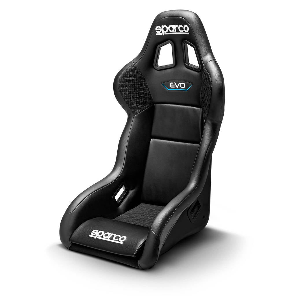 SPARCO 008007RNRSKY Крісло для автоспорту EVO QRT SKY, FIA 8855-1999, вініл, розмір M Photo-0 