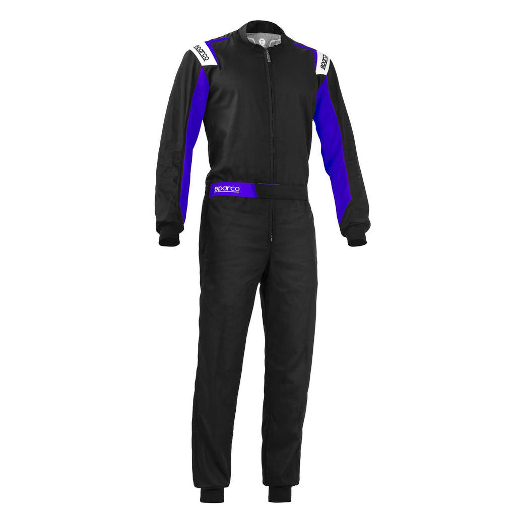 SPARCO 002343NREB2M Комбінезон для картингу ROOKIE 2020 року, без омологації, чорний/синій, розмір M Photo-0 