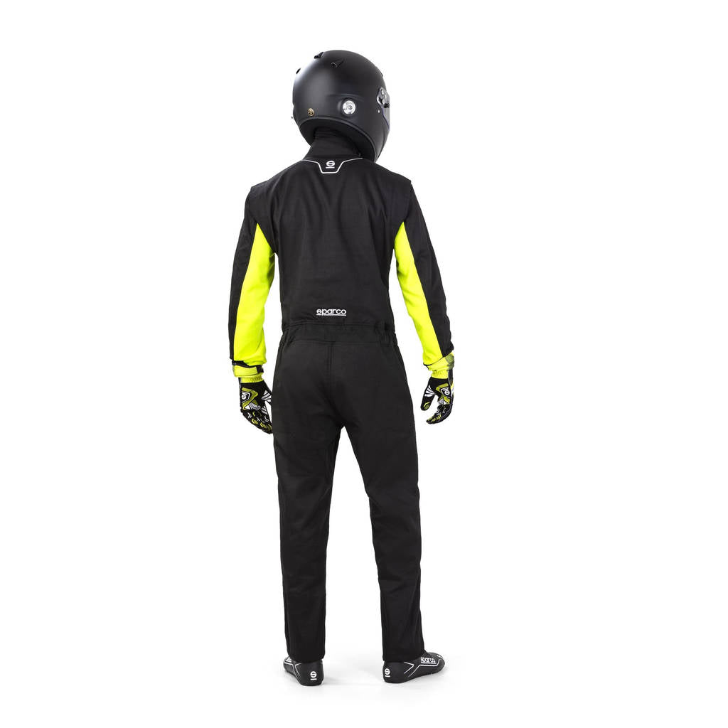 SPARCO 002343NRGF2M Комбінезон для картингу ROOKIE 2020 року, без омологації, чорний/жовтий, розмір M Photo-2 
