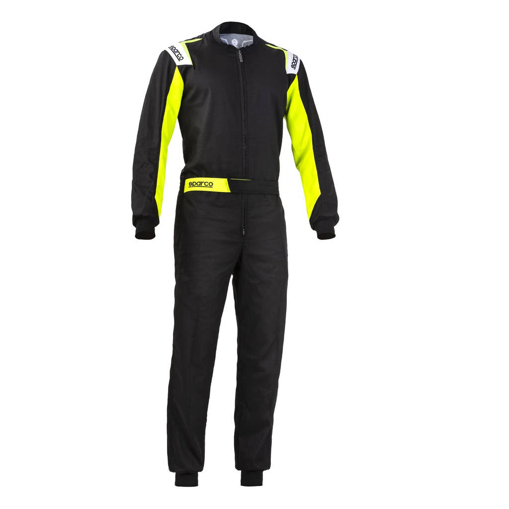 SPARCO 002343NRGF4XL Комбінезон для картингу ROOKIE 2020 року, без омологації, чорний/жовтий, розмір XL Photo-0 