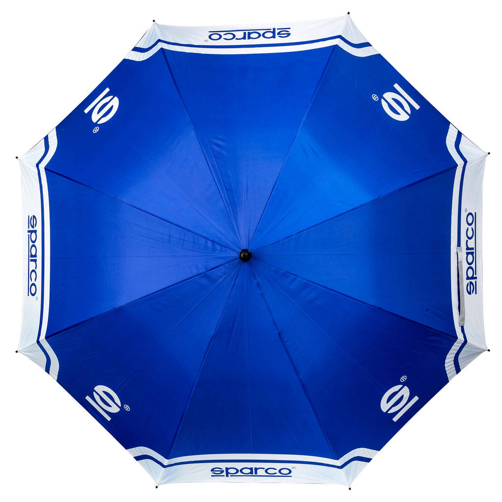 SPARCO 099068 парасолька Umbrella 2020, Автоматичний, синій / білий, діаметр 130 см Photo-0 