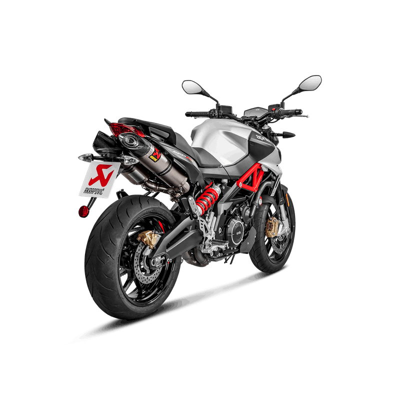 AKRAPOVIC S-A9SO1-HDT / 1 Вихлопна система Slip-On Line (Titanium) APRILIA SHIVER 900 2017-2019 Photo-1 