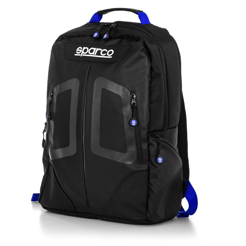SPARCO 016440NRAZ Рюкзак STAGE, 0,76 кг, 16 л, 40x30x14 см, чорний/синій Photo-0 