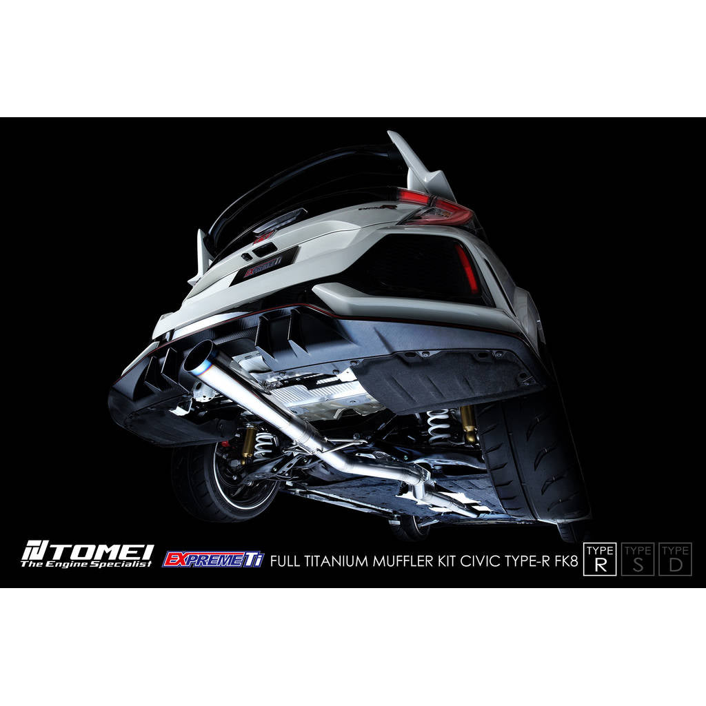 TOMEI TB6090-HN06A Повний титановий вихлопний комплект Expreme Ti для HONDA Civic Type-R (FK8) Photo-0 