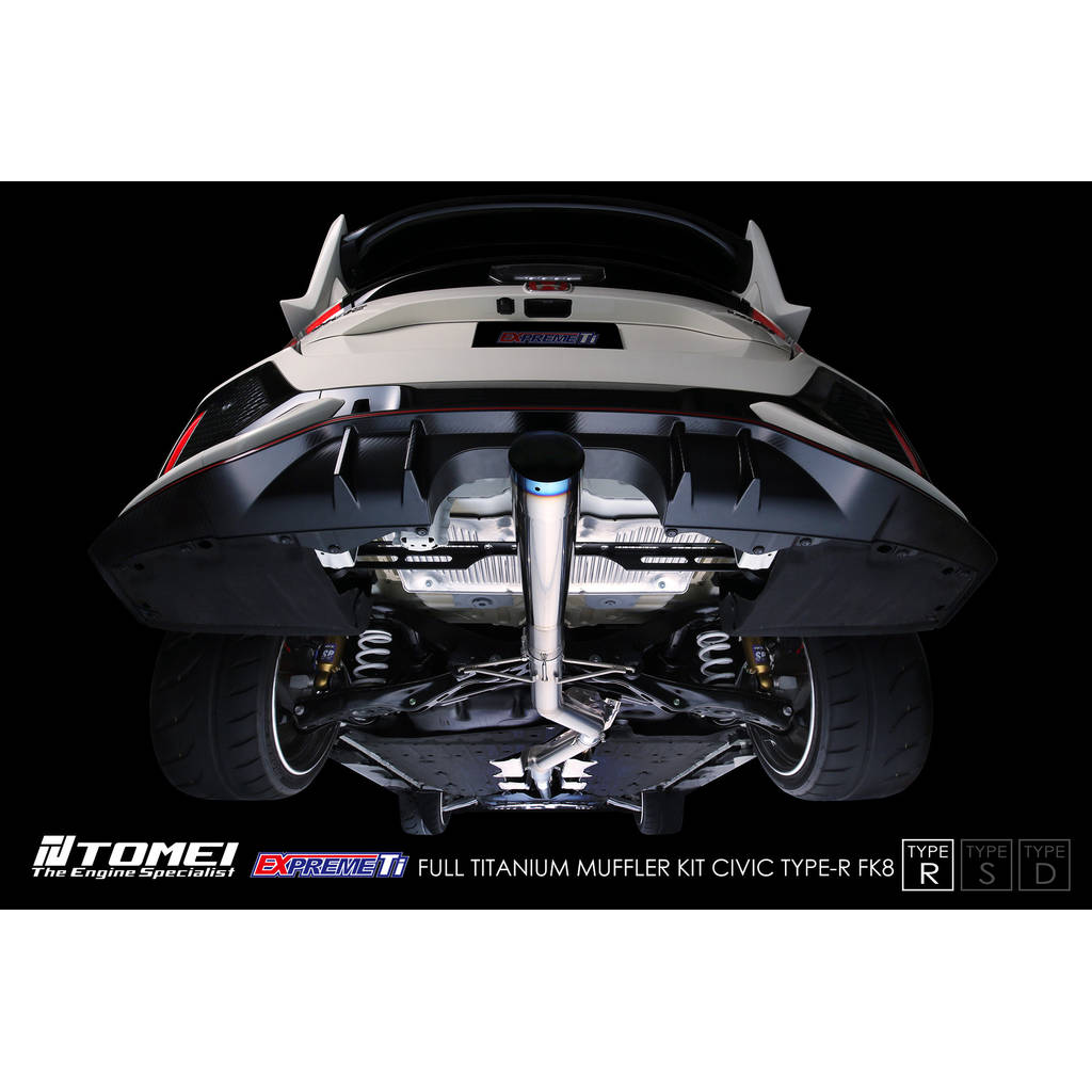 TOMEI TB6090-HN06A Повний титановий вихлопний комплект Expreme Ti для HONDA Civic Type-R (FK8) Photo-1 