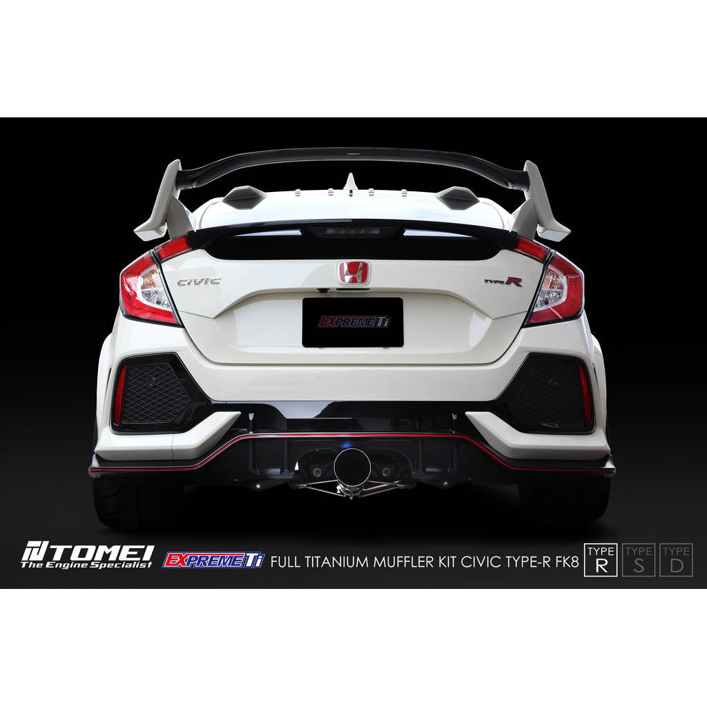 TOMEI TB6090-HN06A Повний титановий вихлопний комплект Expreme Ti для HONDA Civic Type-R (FK8) Photo-2 