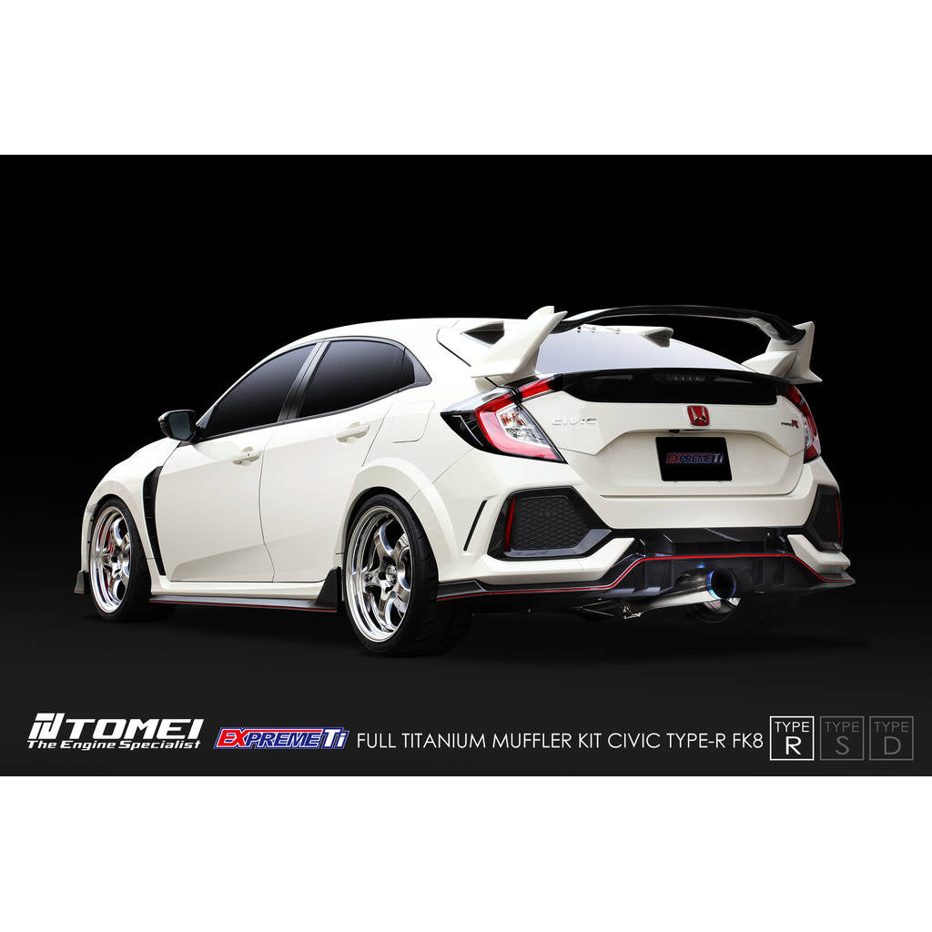 TOMEI TB6090-HN06A Повний титановий вихлопний комплект Expreme Ti для HONDA Civic Type-R (FK8) Photo-3 