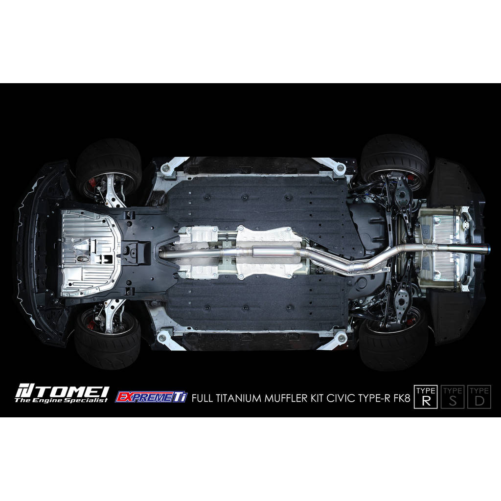 TOMEI TB6090-HN06A Повний титановий вихлопний комплект Expreme Ti для HONDA Civic Type-R (FK8) Photo-4 