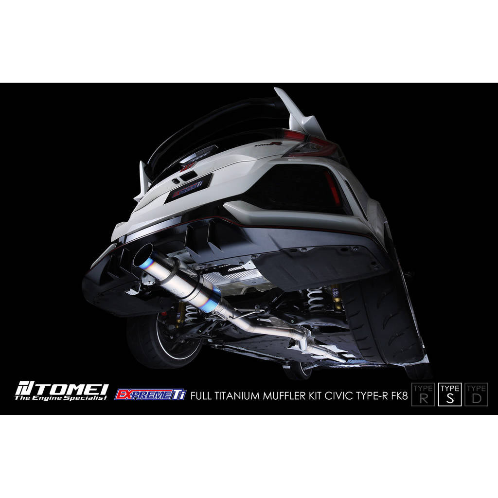 TOMEI TB6090-HN06B Повний титановий вихлопний комплект Expreme Ti Type-S для HONDA Civic Type R (FK8) 2017–2021 Photo-0 