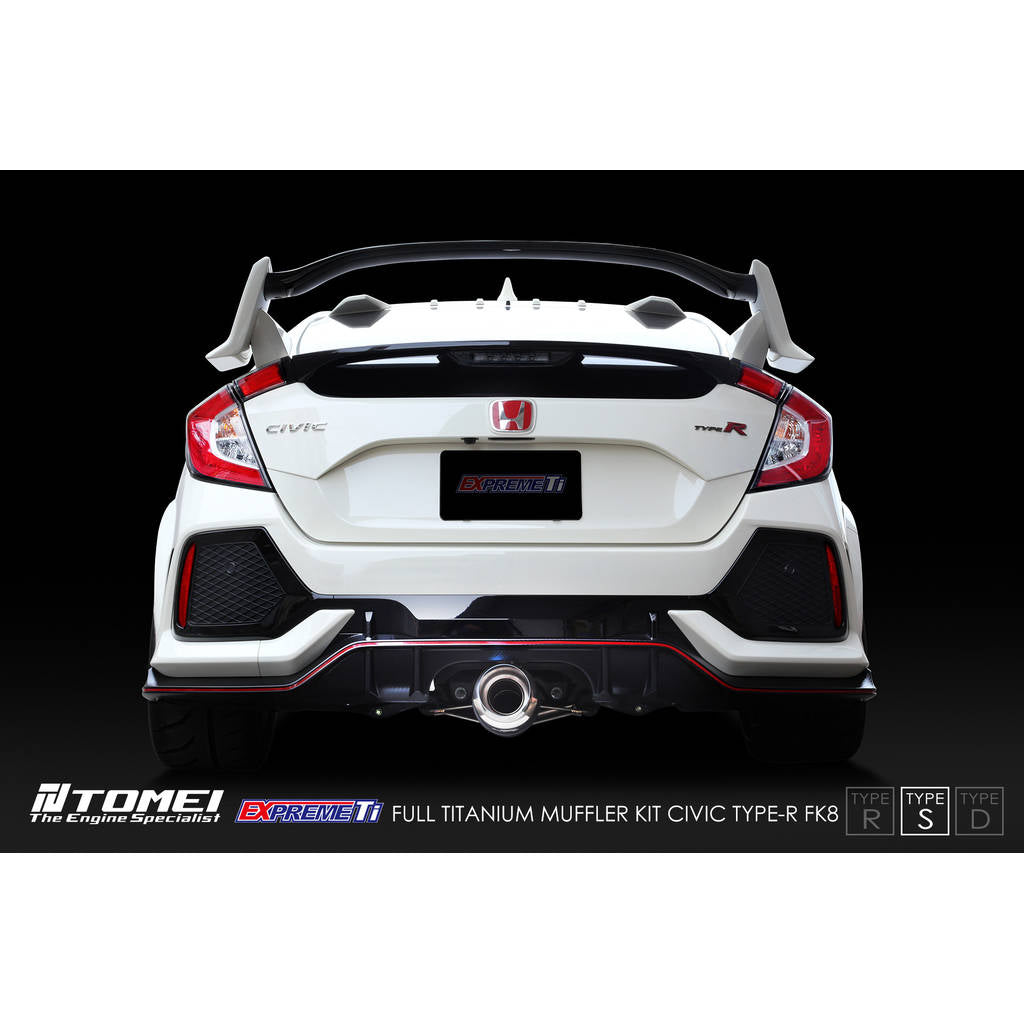 TOMEI TB6090-HN06B Повний титановий вихлопний комплект Expreme Ti Type-S для HONDA Civic Type R (FK8) 2017–2021 Photo-2 