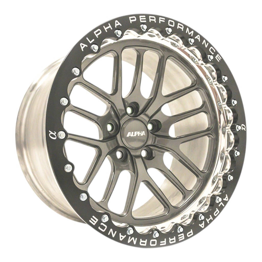 AMS AMSSB171F6566 Переднє колесо Beadlock Drag Drive NISSAN R35 GT-R (17X10", 2-Piece) Photo-1 