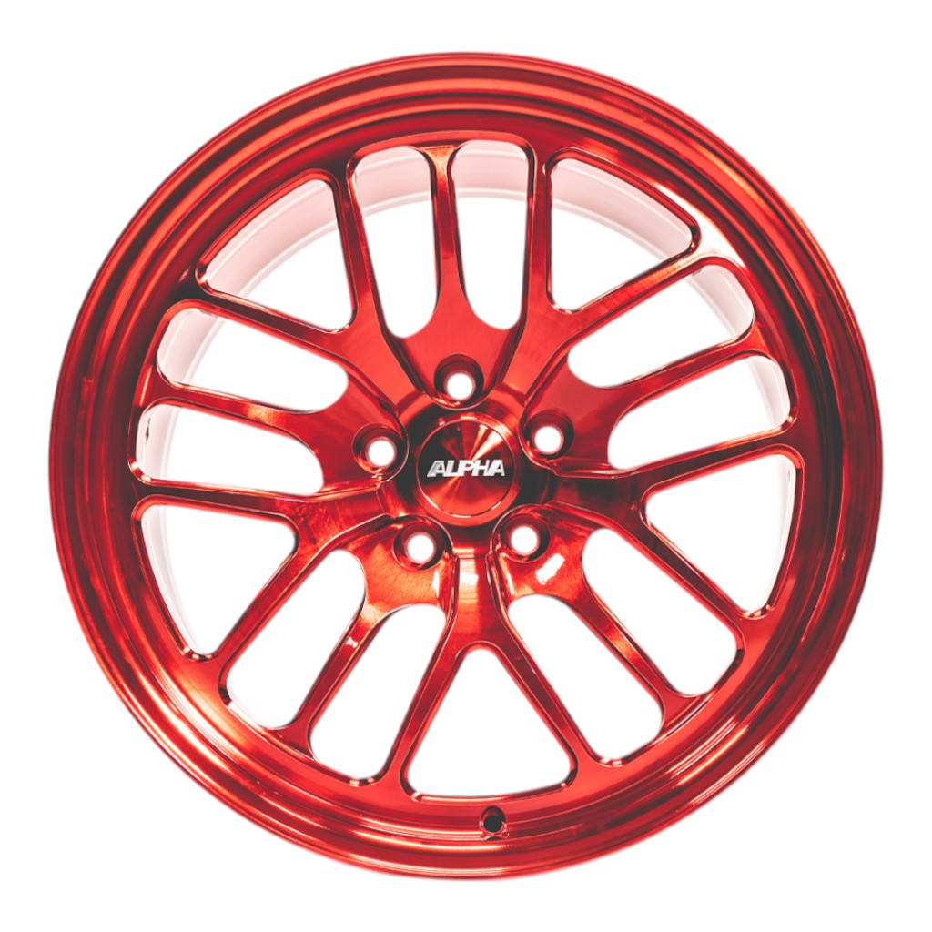 AMS AMS018106566 ALPHA Performance Race X 18X10 "1-Piece Front Drag Wheel (Each) Photo-0 
