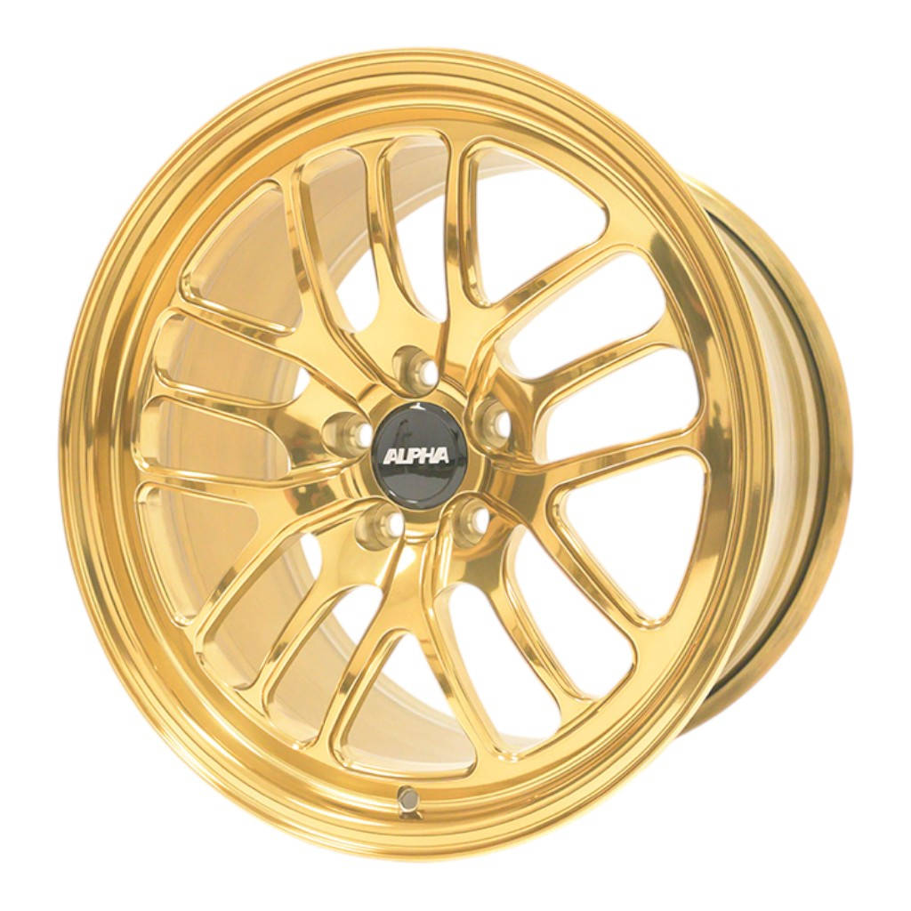 AMS AMS018116563 ALPHA Performance Race X 18X11 "2-Piece Rear Drag Wheel (Each) Photo-0 