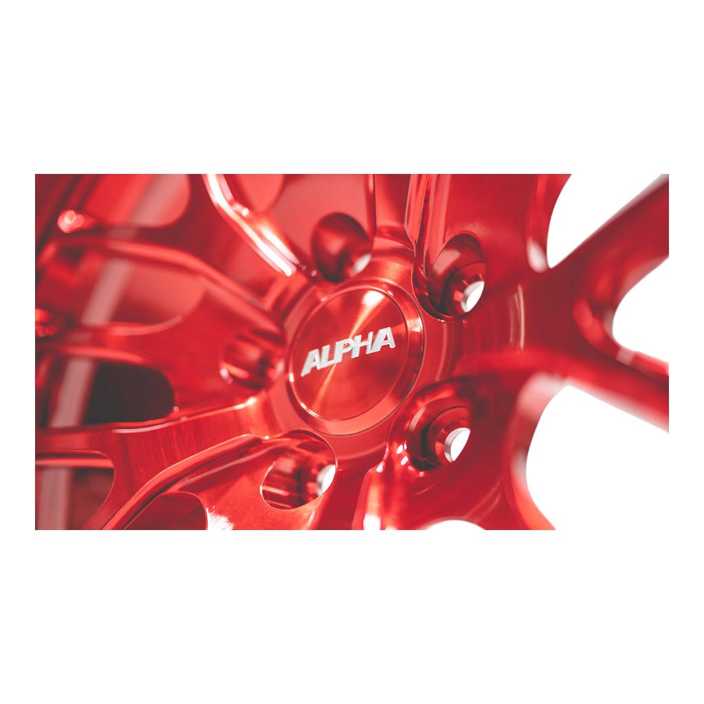 AMS AMS018116563 ALPHA Performance Race X 18X11 "2-Piece Rear Drag Wheel (Each) Photo-1 