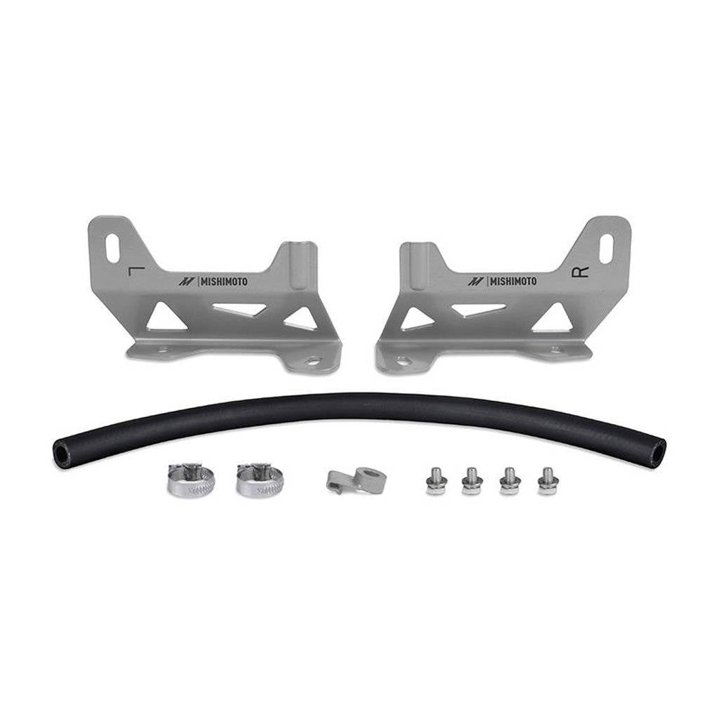 MISHIMOTO MMTC-F2D-08SL Охолоджувач трансмісії срібний для FORD 6.4L Powerstroke 2008-2010 Photo-9 