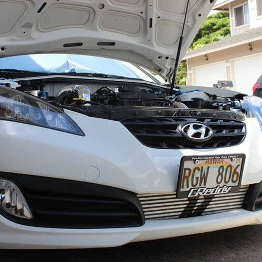 MISHIMOTO MMINT-GEN4-10RBK Інтеркулер Race та комплект трубопроводів для HYUNDAI Genesis 2.0T 2010-2012 Photo-2 