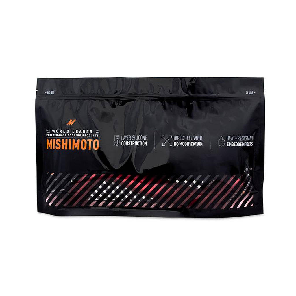 MISHIMOTO MMHOSE-GM-8L Комплект силіконових патрубків радіатора для TOYOTA Corolla 1.6L 1984-1988 Black Photo-7 
