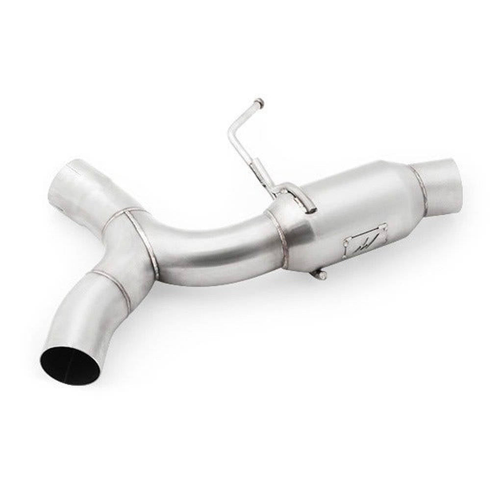 MISHIMOTO MMEXH-CAM4-16QTPP Вихлопна система Cat-Back Quad Tip Pro для CHEVROLET Camaro 2.0T, 2016+, поліровані насадки Photo-6 