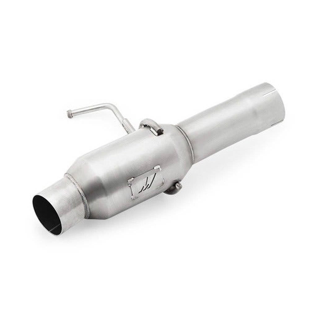 MISHIMOTO MMEXH-CAM4-16QTPP Вихлопна система Cat-Back Quad Tip Pro для CHEVROLET Camaro 2.0T, 2016+, поліровані насадки Photo-7 