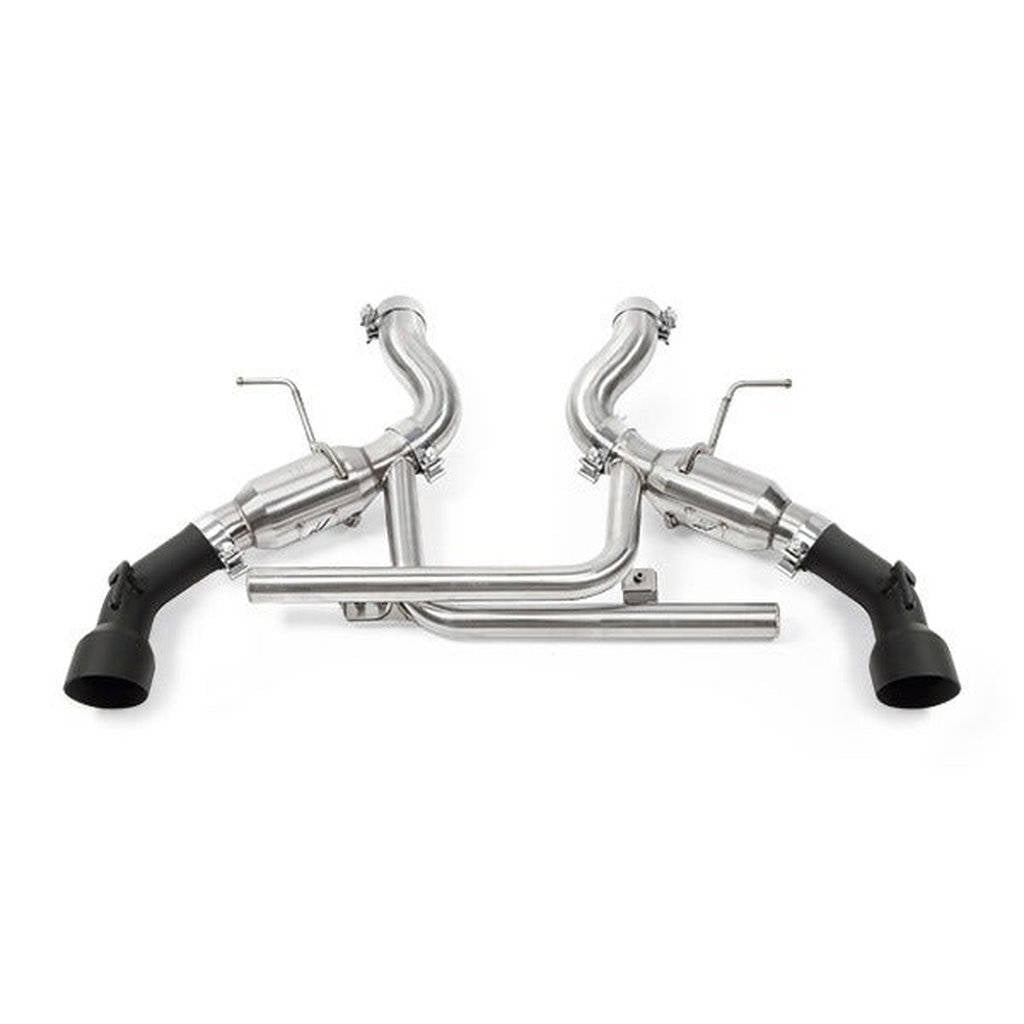 MISHIMOTO MMEXH-CAM8-16ADTPBK Вихлопна система CHEVROLET Camaro SS Dual-Tip Pro Axle-Back, 2016+ Чорні насадки Photo-1 
