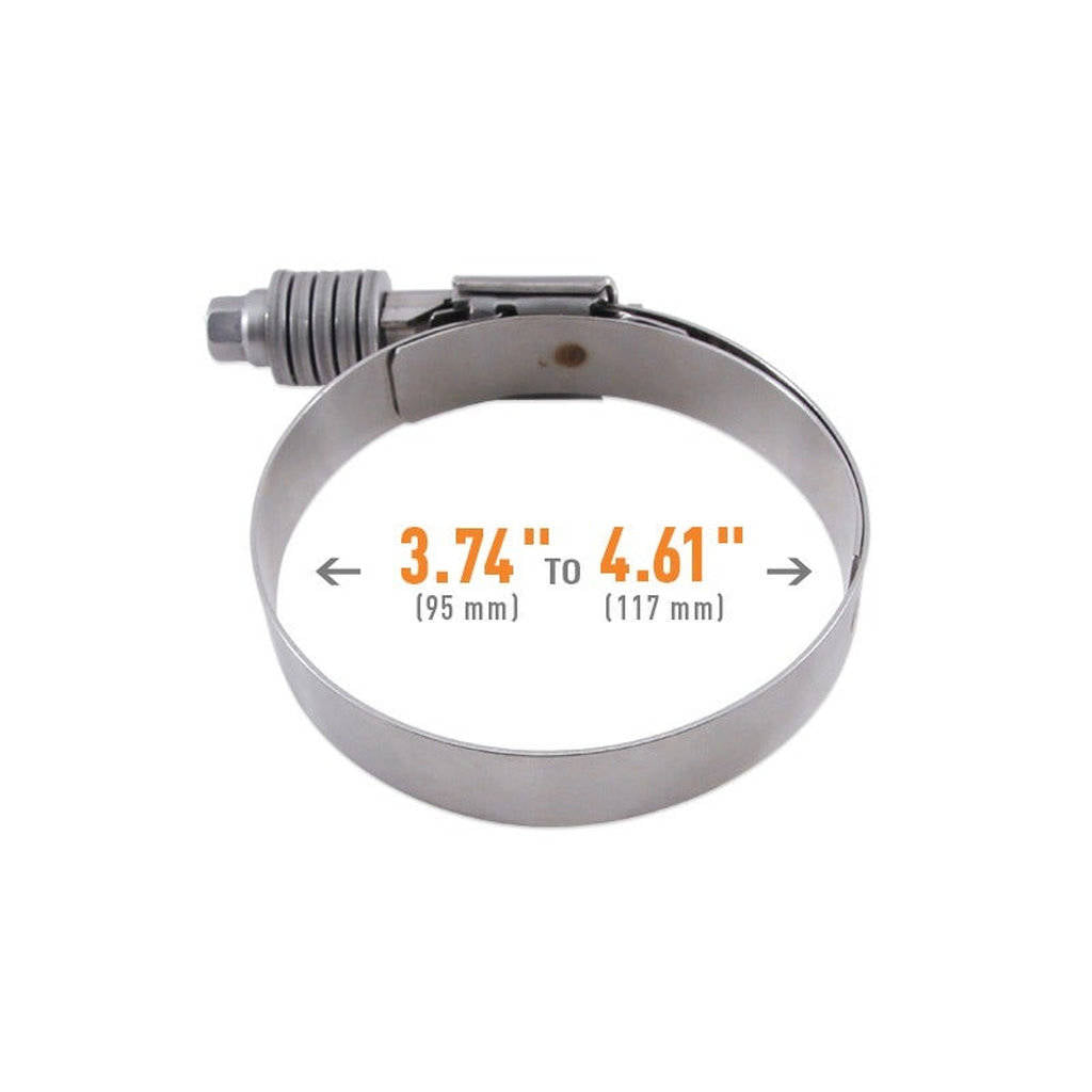 MISHIMOTO MMCLAMP-CTWG-117 Черв'ячний Затискач постійного натягу, 3,74 дюйма - 4,61 дюйма (95 мм - 117 мм) Photo-2 