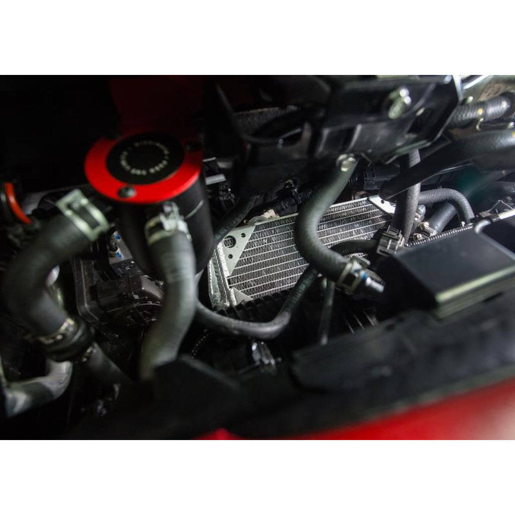 MISHIMOTO MMRAD-CTR-17S Вторинний гоночний радіатор для 2017+ HONDA Civic Type R Photo-5 
