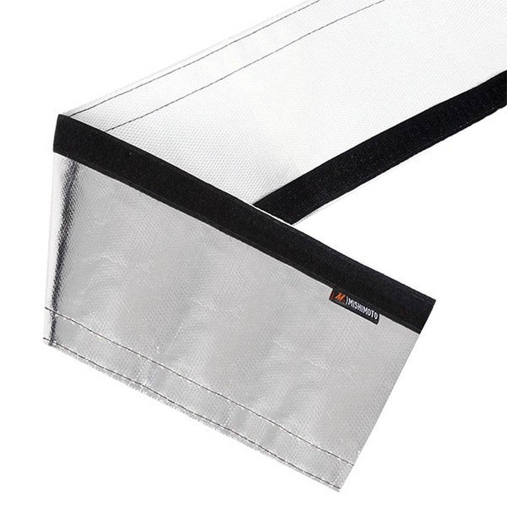 MISHIMOTO MMHP-HSS-136SL Теплоізоляційний рукав, сріблястий 1"x36" Photo-0 